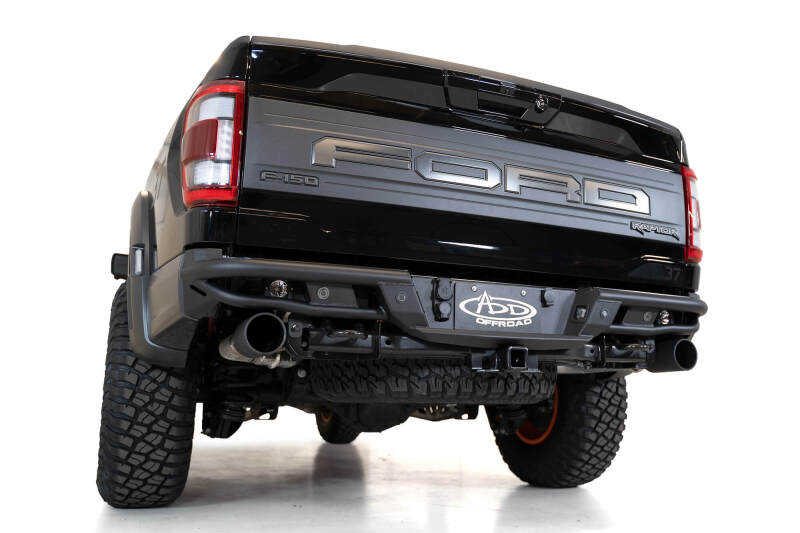 Ford F-150 Raptor Bumper - Rear - Addictive Desert Designs - Pro Bolt-On - Hammer Black - `21-`27